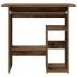 Escritorio madera de ingeniería madera envejecida 80x45x74