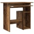 Escritorio madera de ingeniería madera envejecida 80x45x74