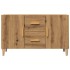 Aparador de madera de ingeniería roble artisan 100x36x60
