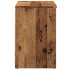 Banco zapatero madera ingeniería madera envejecida 60x30x45