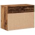 Banco zapatero madera ingeniería madera envejecida 60x30x45