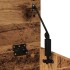 Banco zapatero madera ingeniería madera envejecida 60x30x45
