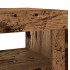 Aparador con luces LED madera ingeniería envejecida 80x35x75