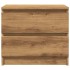 Mesita de noche madera de ingeniería roble artisan