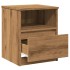 Mesitas noche 2 uds madera ingeniería roble artisan 40x40x50
