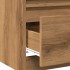 Mesitas noche 2 uds madera ingeniería roble artisan 40x40x50