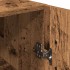 Mueble para TV madera de ingeniería envejecida 30,5x30x90