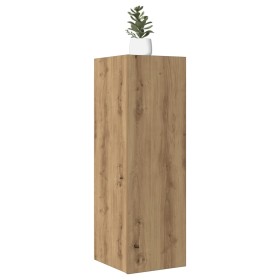 Mueble de TV madera de ingeniería roble artisan 30,5x30x90