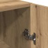 Mueble de TV madera de ingeniería roble artisan 30,5x30x90