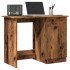 Escritorio de madera de ingeniería envejecida 100x50x76