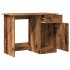 Escritorio de madera de ingeniería envejecida 100x50x76