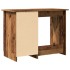 Escritorio de madera de ingeniería envejecida 100x50x76