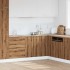 Armario bajo fregadero madera roble artisan 80x46x81,5