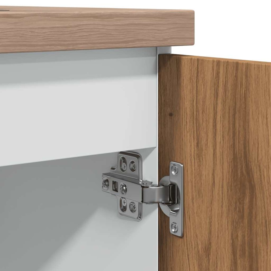 Armario bajo fregadero madera roble artisan 80x46x81,5