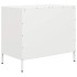 Aparador de acero laminado en frío blanco 68x39x58,5