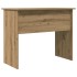 Escritorio de madera de ingeniería roble artisan 90x50x74