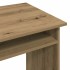 Escritorio de madera de ingeniería roble artisan 90x50x74