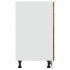 Armario inferior cajón cocina madera envejecida 50x46x81,5