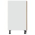Armario inferior cajón madera roble artisan 40x46x81,5