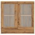 Armario libros madera ingeniería roble artisan 82,5x30,5x80
