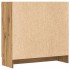 Armario libros madera ingeniería roble artisan 82,5x30,5x80