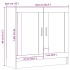 Armario libros madera ingeniería roble artisan 82,5x30,5x80