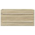 Armario para lavab contrachapada color roble 100x38,5x48