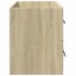 Armario para lavab contrachapada color roble 100x38,5x48