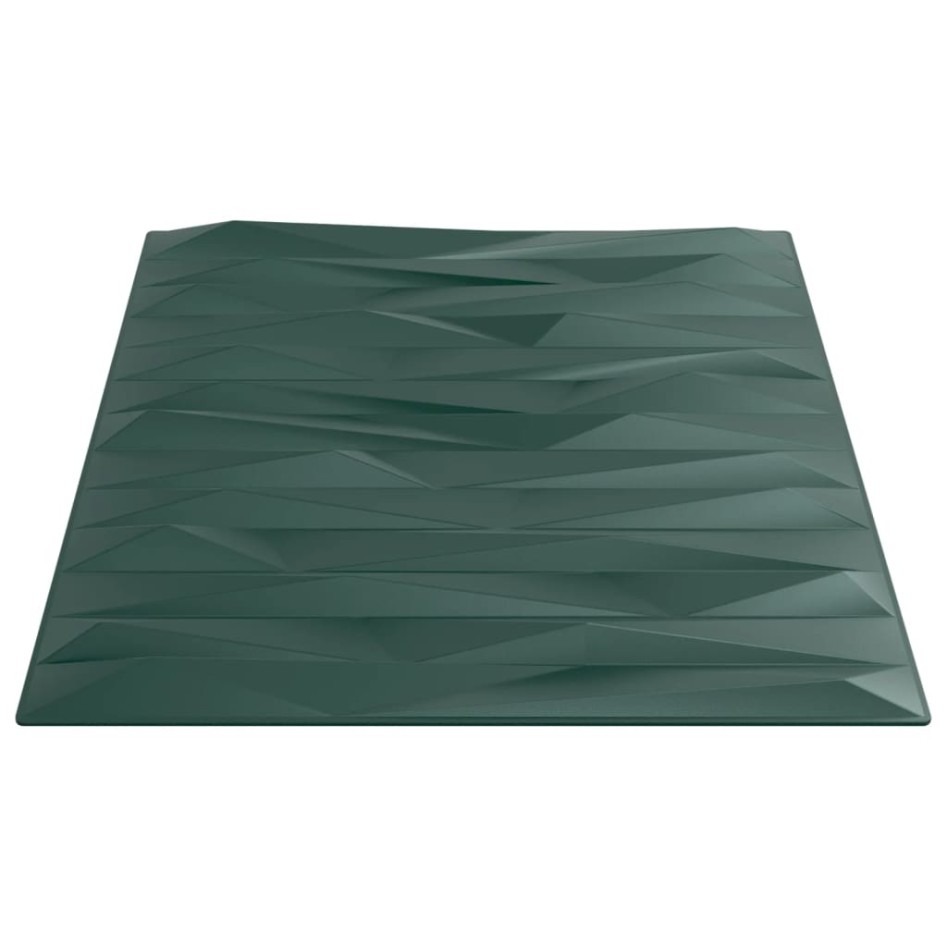 Paneles de pared 24 uds XPS piedra verde 50x50 cm 6