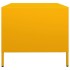 Mueble TV acero laminado en frío amarillo mostaza 68x50x43,5