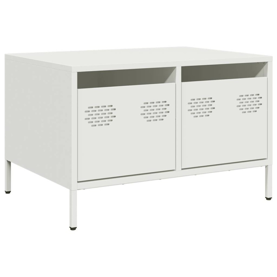 Mueble para TV acero laminado en frío blanco 68x50x43,5