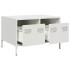Mueble para TV acero laminado en frío blanco 68x50x43,5