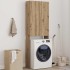 Armario de lavadora roble artisan 64x25,5x190