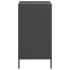 Aparador de acero laminado en frío negro 35x39x73,5