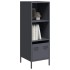 Aparador acero gris antracita 35x39x103,5