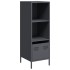Aparador acero gris antracita 35x39x103,5