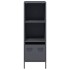 Aparador acero gris antracita 35x39x103,5