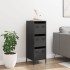 Aparador de acero negro 39x35x103,5