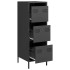 Aparador de acero negro 39x35x103,5