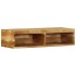 Mueble de TV de pared madera maciza de acacia 80x30x19