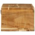 Mueble de TV de pared madera maciza de acacia 80x30x19
