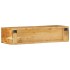 Mueble de TV de pared madera maciza de acacia 80x30x19