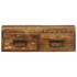 Mueble de TV de pared madera maciza reciclada 60x30x19