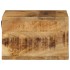 Mueble de TV de pared madera maciza de mango rugosa 40x30x19