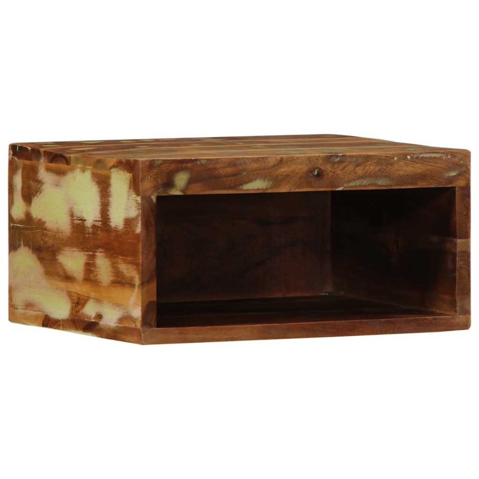 Muebles de TV de pared 2 uds madera maciza