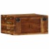 Muebles de TV de pared 2 uds madera maciza