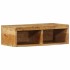 Mueble de TV de pared madera maciza de mango rugosa 60x30x19