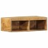 Mueble de TV de pared madera maciza de mango rugosa 60x30x19