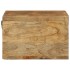 Mueble de TV de pared madera maciza de mango rugosa 60x30x19