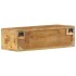 Mueble de TV de pared madera maciza de mango rugosa 60x30x19